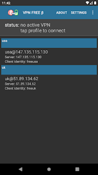 Image 3 for VPN FREE  IPSEC IKEv2 wor…