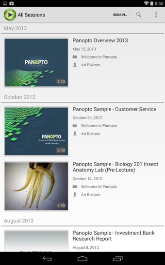 Imagen 4 para Panopto