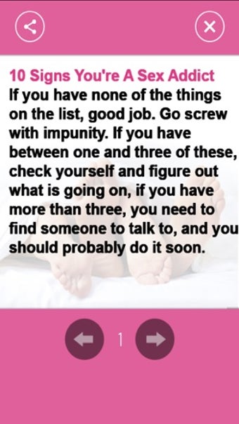 Image 0 for Sex Addiction Signs