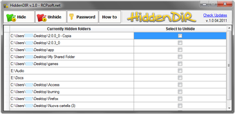 Imagen 0 para HIddenDIR Portable