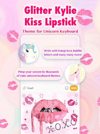 Image 2 for Glitter Kylie Kiss Lips K…