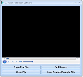 Image 0 for FLV Player Full Screen So…
