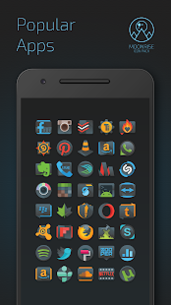 Imagen 2 para Moonrise Icon Pack