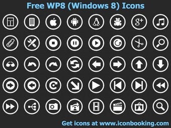 Image 0 for Free WP8 Icons