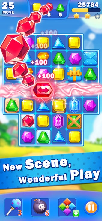 Image 1 for Jewel Crush - Match 3 Gam…