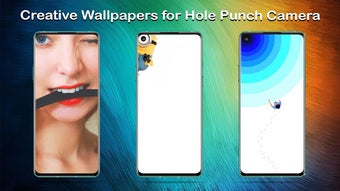Imagen 1 para Punch Hole Wallpapers For…