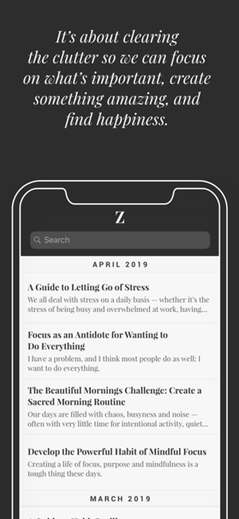 Image 0 for Zen Habits by Leo Babauta