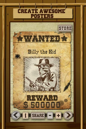 Image 0 for Wild West Wanted Poster M…