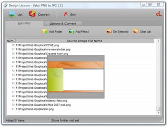 Image 0 for Batch PNG to JPG