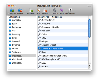 Image 0 for MacAppStuff Passwords
