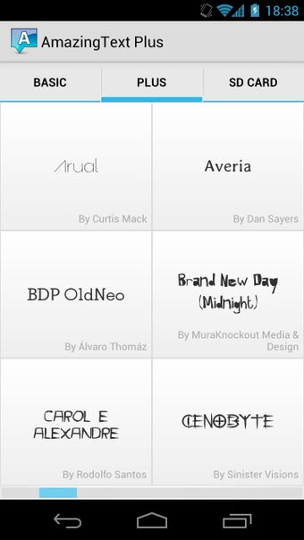 Imagen 2 para AmazingText Fonts Pack 1