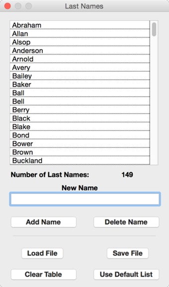 Imagen 0 para Random Names