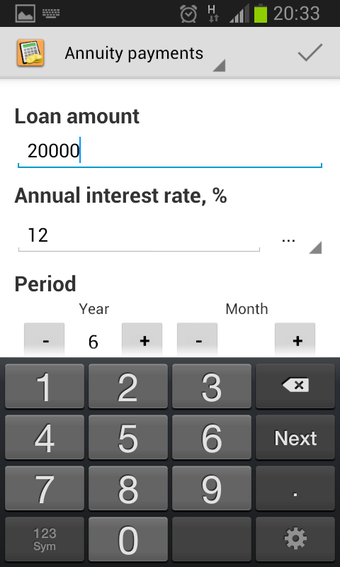 Imagen 4 para Simple Loan Calculator