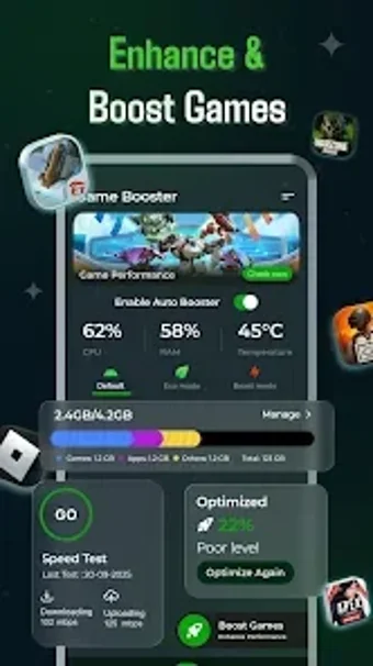 Image 0 for Game Booster: Fix Lag 120…