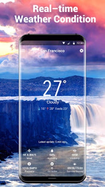 Imagen 3 para Alarm clock style weather…