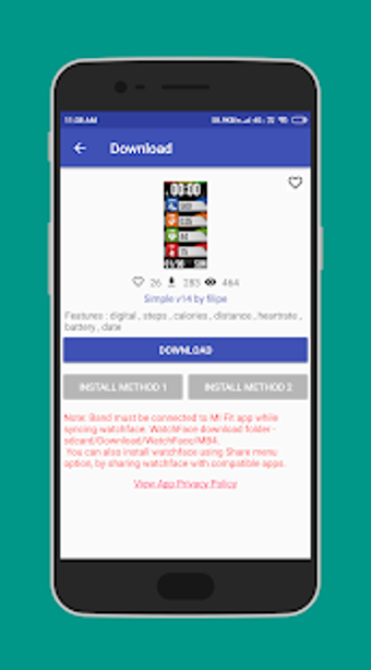 Imagen 3 para Watchfaces for Mi Band 4