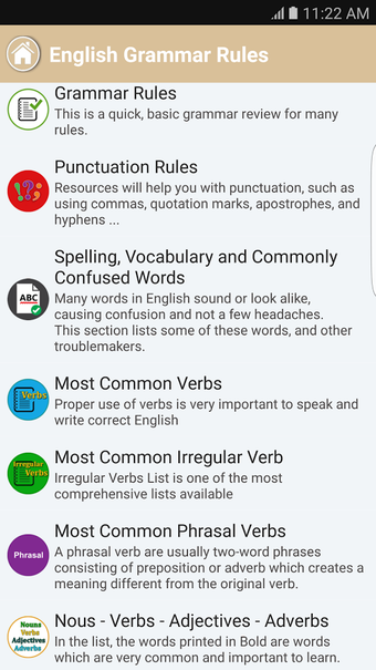 Imagen 3 para English Grammar Rule Hand…