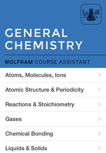 Image 0 for Wolfram General Chemistry…