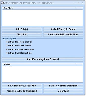 Image 0 for Extract Random Line or Wo…