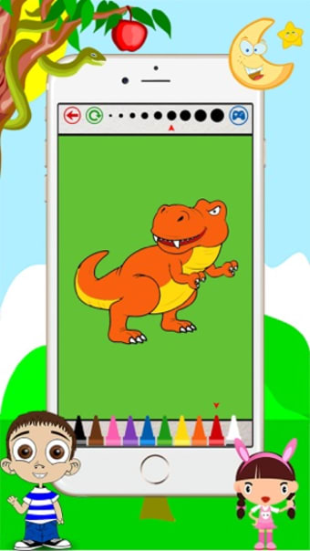 Image 1 for Dino Coloring Book - Dino…
