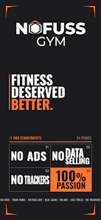 Imagen 0 para No Fuss Gym: Workout Trac…