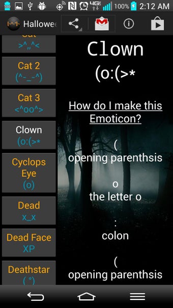 Image 0 for Halloween Emoticons