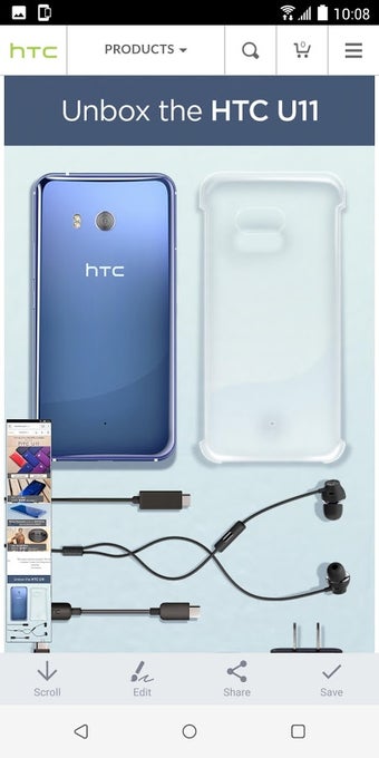 Imagen 0 para HTC Screen capture tool