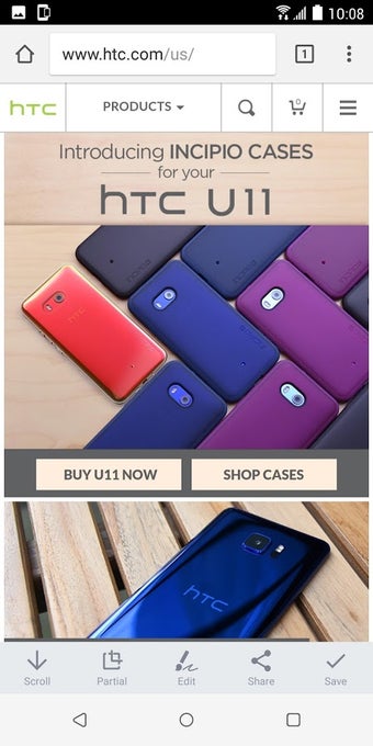 Imagen 1 para HTC Screen capture tool