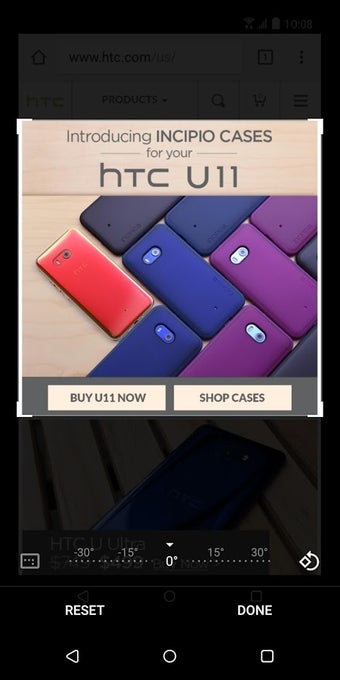 Imagen 2 para HTC Screen capture tool