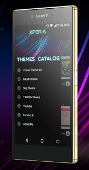 Image 0 for Theme Catalog X (Xperia T…