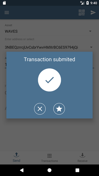 Imagen 1 para Waves Wallet