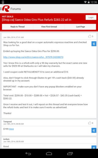 Image 1 for RedFlagDeals (RFD) - Offi…