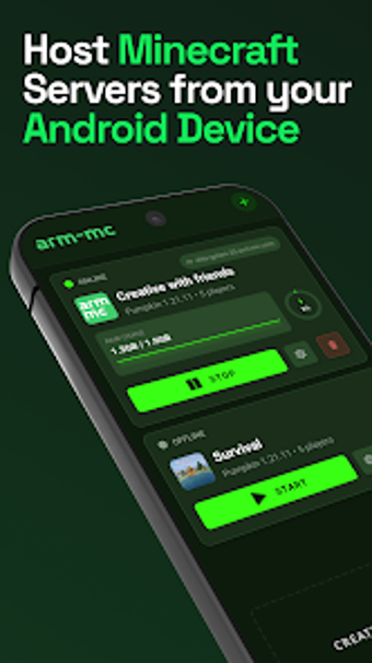 Image 0 for ARM-MC: Host Minecraft Se…