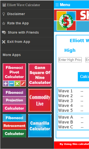 Imagen 0 para Elliott Wave Calculator