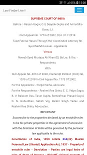 Imagen 2 para Law Finder Headlines