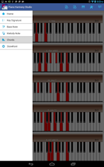 Imagen 1 para Piano Harmony MIDI Studio…