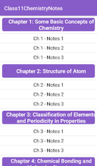 Image 1 for 11th Chemistry Notes