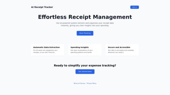 Image 0 for AI Receipt Tracker