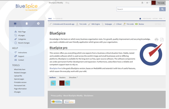 Image 1 for BlueSpice Free