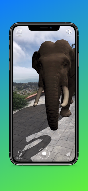 Imagen 2 para Animal Safari AR - 3D Lea…