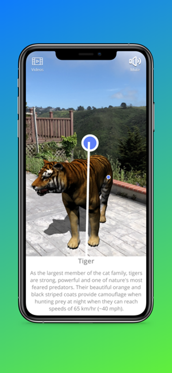 Imagen 1 para Animal Safari AR - 3D Lea…