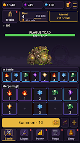 Imagen 0 para Mergeborne: Idle Merge RP…