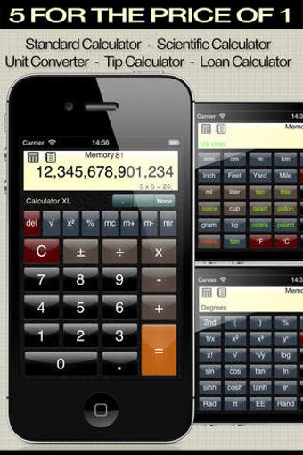 Image 0 for Calculator XL - Standard,…