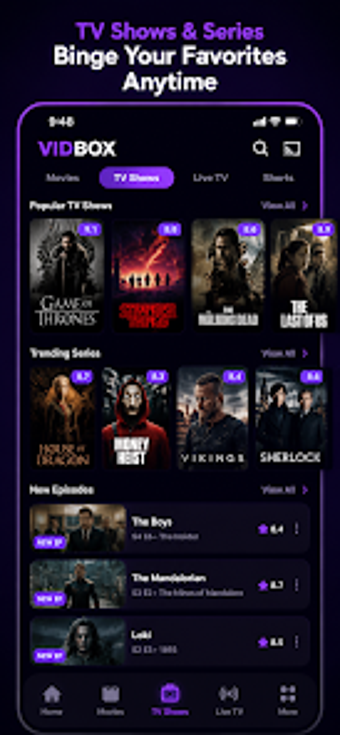Imagen 0 para VidBox-MoviesWeb Series