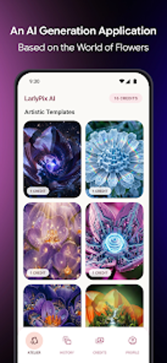 Imagen 0 para LarlyPix AI-AI Flower wor…