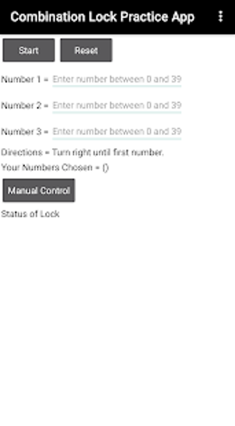 Image 0 for Combination Lock Practice…