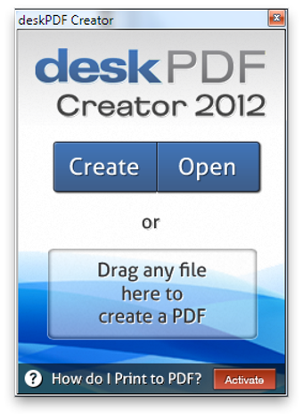 Image 3 for DeskPDF Creator