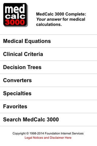 Image 0 for EBMcalc Complete