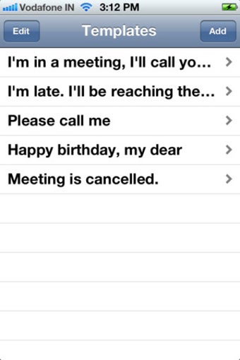 Image 2 for SMS Templates Lite