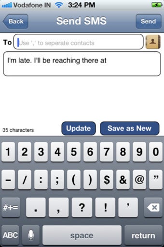 Image 0 for SMS Templates Lite